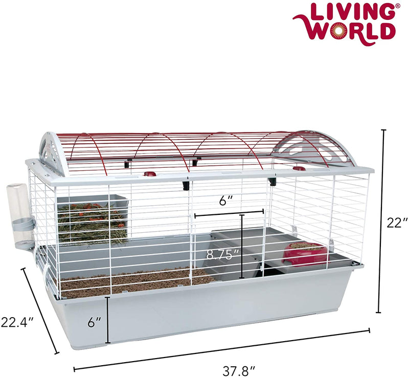 Living World Large Deluxe Habitat Rabbit/Guinea Pig/Chinchilla - 61858
