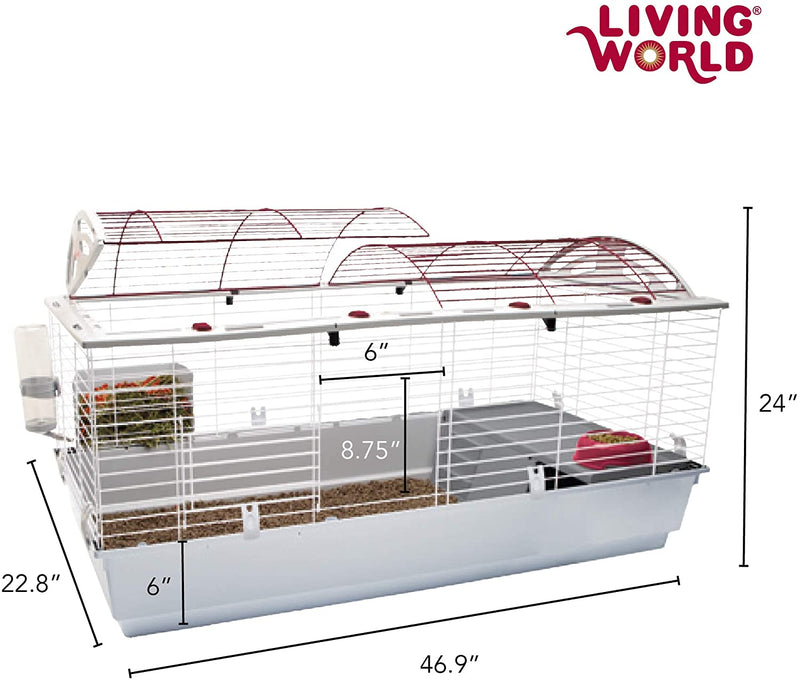 Living World Extra Large Deluxe Habitat Rabbit/Guinea Pig/Ferret - 61859
