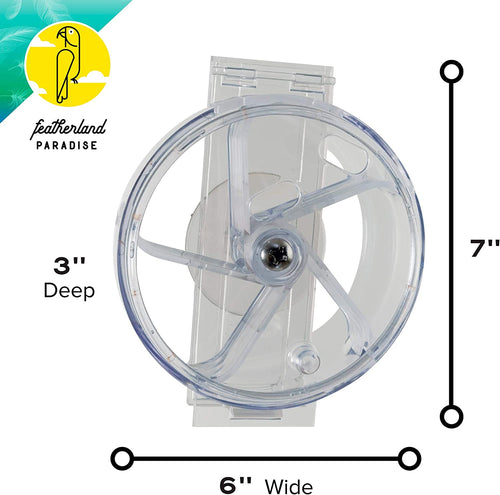 RE + Enforcement Foraging Wheel Creative Systems Large Parrot Toy - 00613