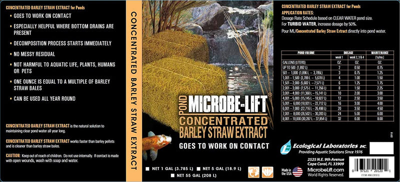 Microbe-Lift Barley Straw Extract
