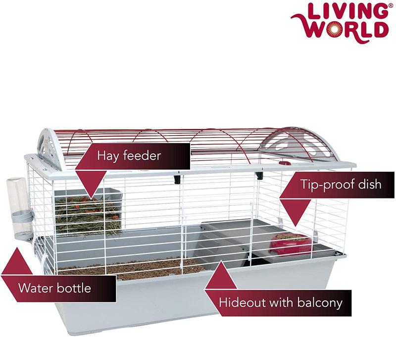 Living World Large Deluxe Habitat Rabbit/Guinea Pig/Chinchilla - 61858
