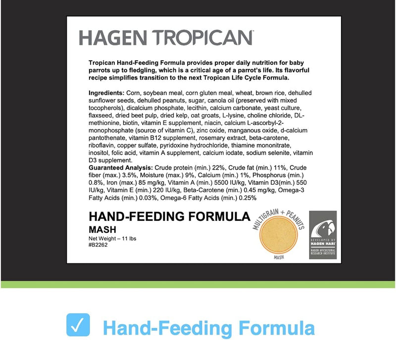 Tropican Hand-Feeding Formula - All Birds
