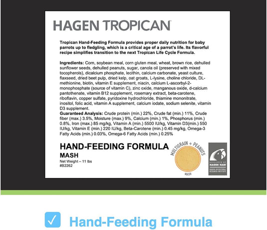 Tropican Hand-Feeding Formula - All Birds