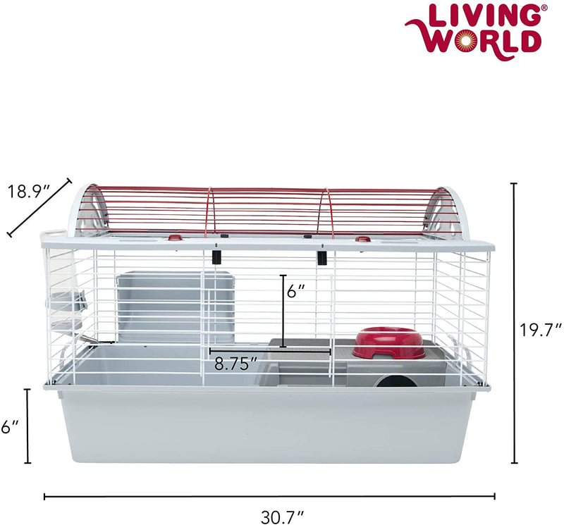 Living World Small Deluxe Habitat Rabbit/Guinea Pig/Chinchilla - 61857
