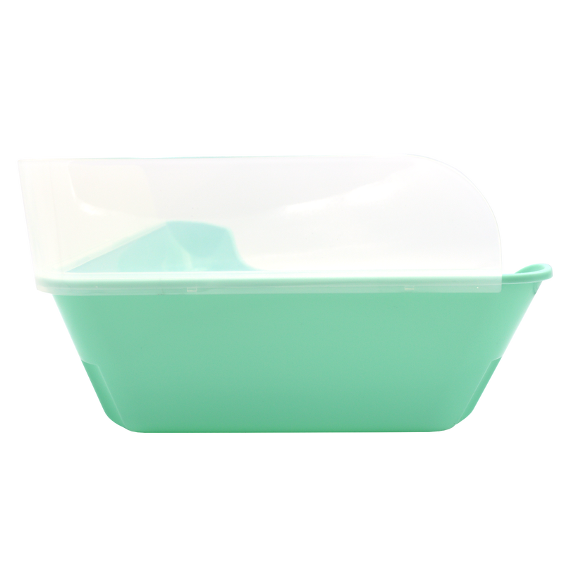 Oxbow Enriched Life Corner Litter Pan with Removable Shield
