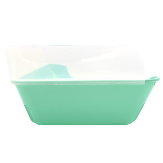 Oxbow Enriched Life Corner Litter Pan with Removable Shield