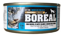 BORÉAL Cobb Chicken Atlantic Salmon & Canadian Duck Formula Cat Food
