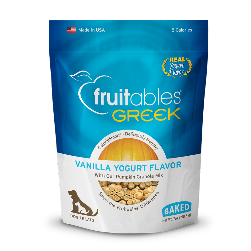 Fruitables Greek Vanilla Yogurt Dog Treat 7oz
