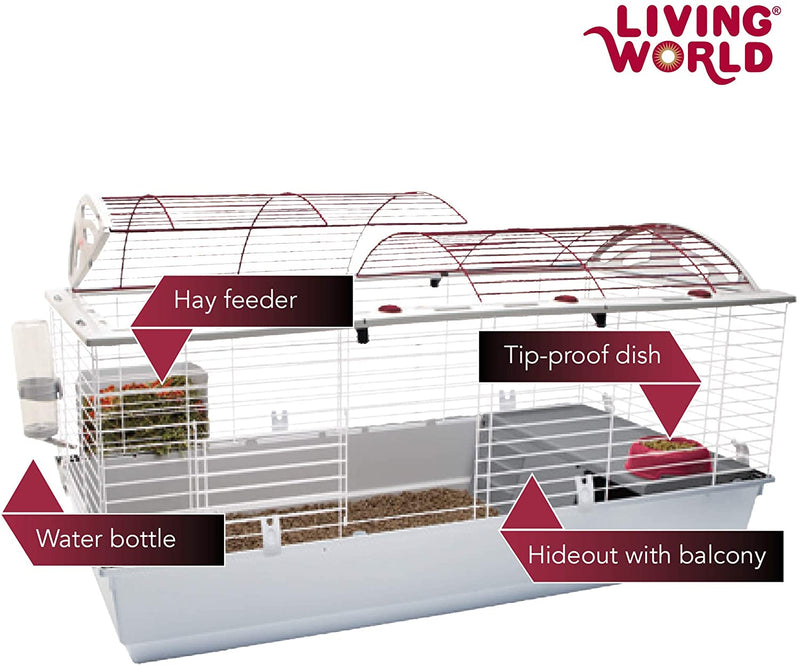 Living World Extra Large Deluxe Habitat Rabbit/Guinea Pig/Ferret - 61859
