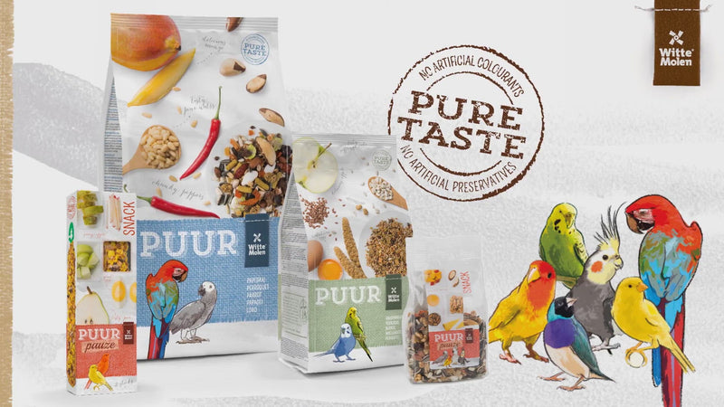 Load and play video in Gallery viewer, Witte Molen Puur Pauze Seed Sticks for Parrot/Lovebird Pineapple/Peanut 2 Sticks
