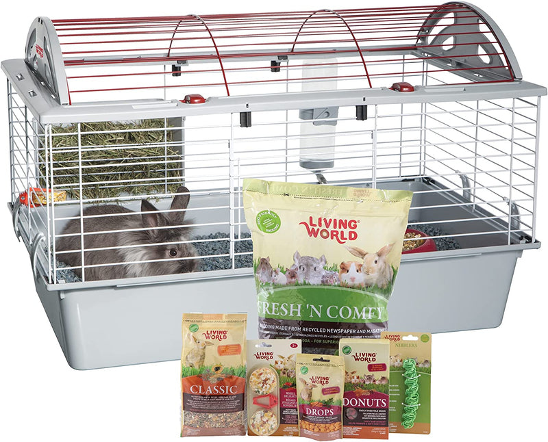 Living World Deluxe Adult Rabbit Starter Kit - 61799
