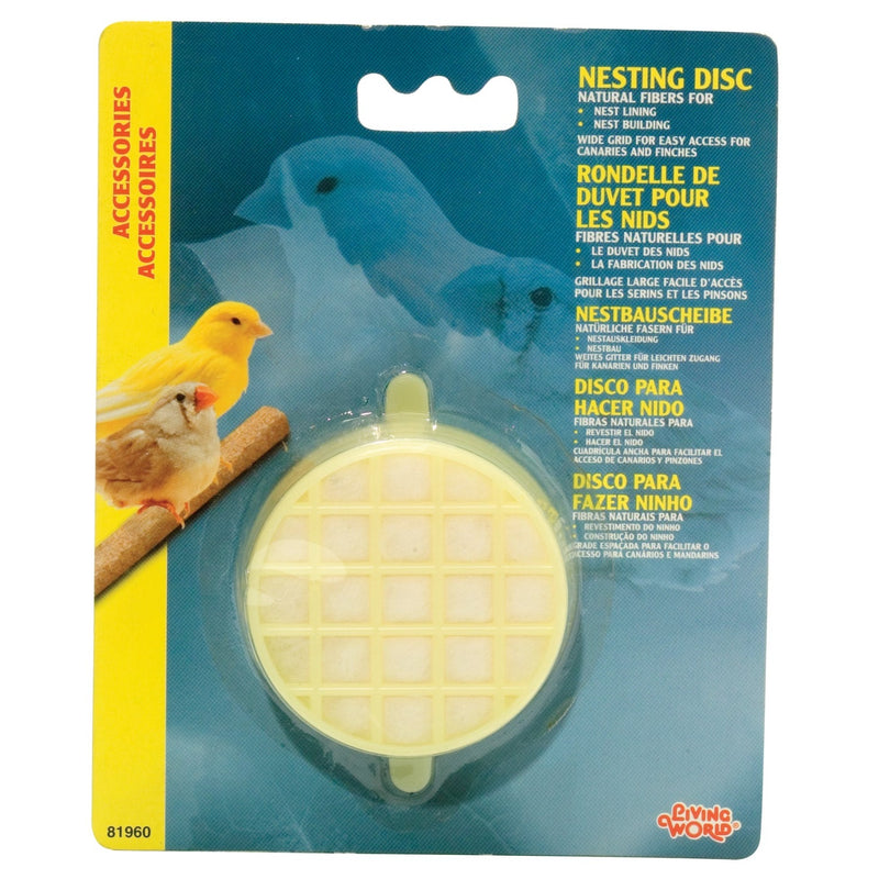 Living World Nesting Canary/Finch Disc Material - 81960
