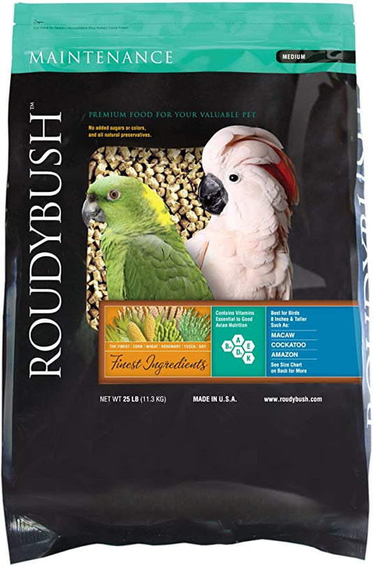 Roudybush Daily Maintenance Bird Food Medium Pellets