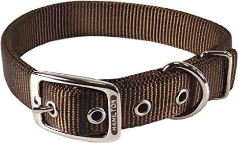 Hamilton Double Thick Nylon Collar w Buckle - Earth Tone Series 1