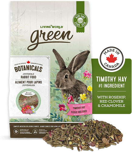 Living World Green Botanicals Juvenile Rabbit Food - 65350