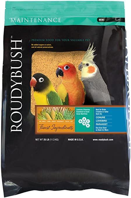 Roudybush Daily Maintenance Bird Food Mini Pellets