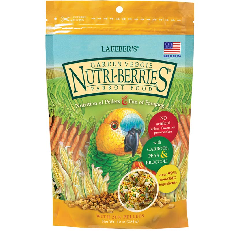 Lafeber's Garden Veggie Gourmet Nutri-Berries Parrot
