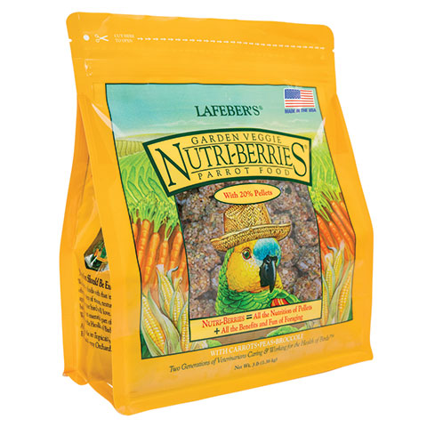 Lafeber's Garden Veggie Gourmet Nutri-Berries for Parrots - Exotic Wings and Pet Things
