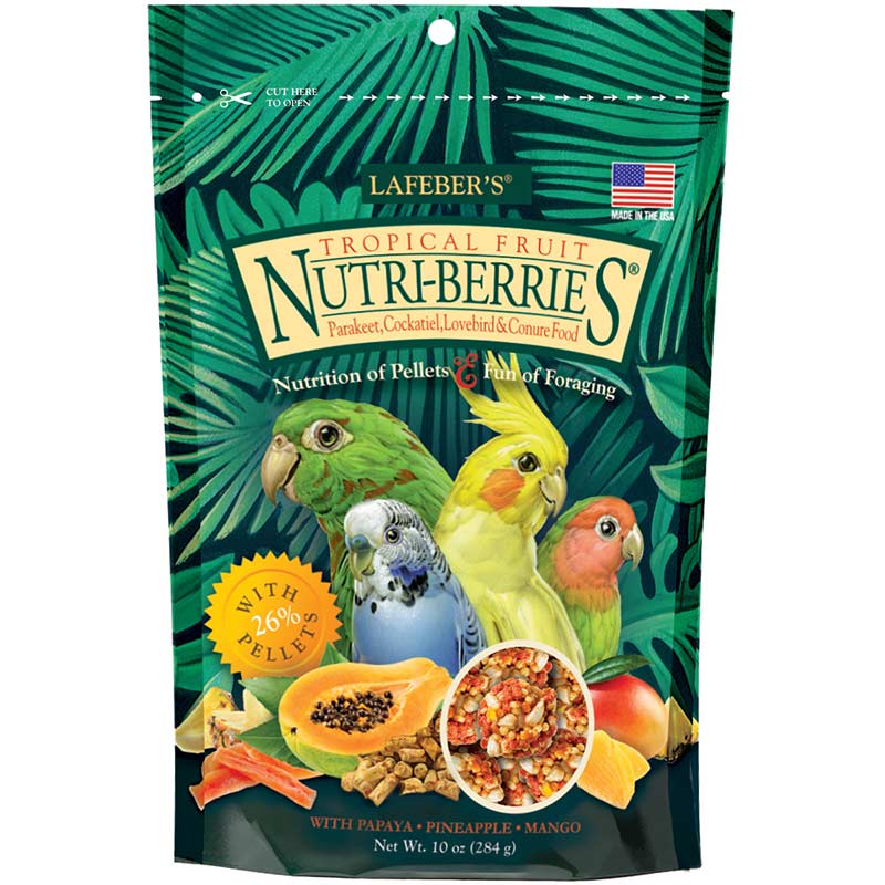 Lafeber's Tropical Fruit Gourmet Nutri-Berries Small Bird
