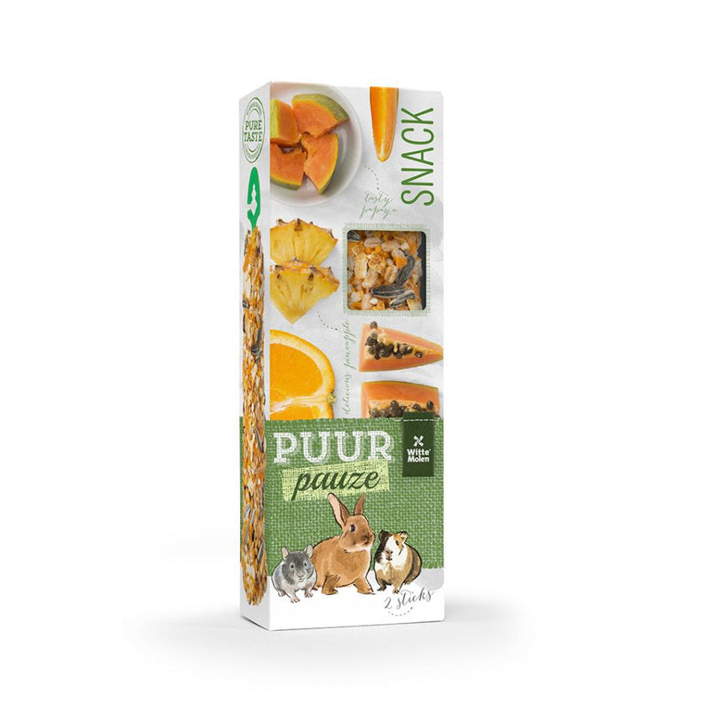 Witte Molen Puur Pauze Sticks 2 Pack - Fruit Flavours
