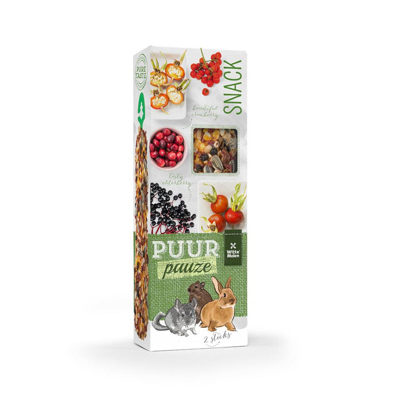 Witte Molen Puur Pauze Sticks 2 Pack - Fruit Flavours
