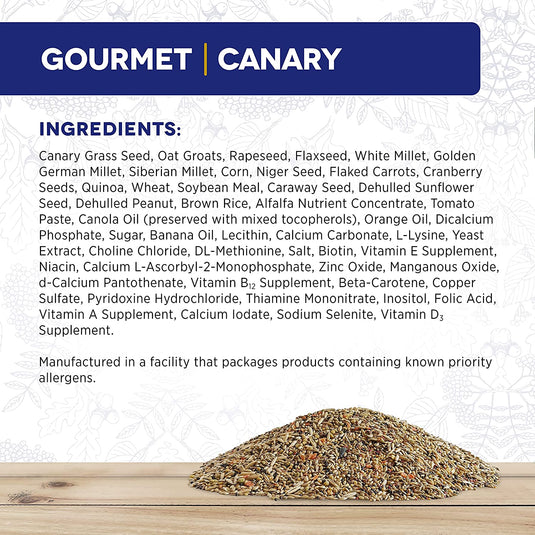 Gourmet Premium Seed Mix - Canary 🍁