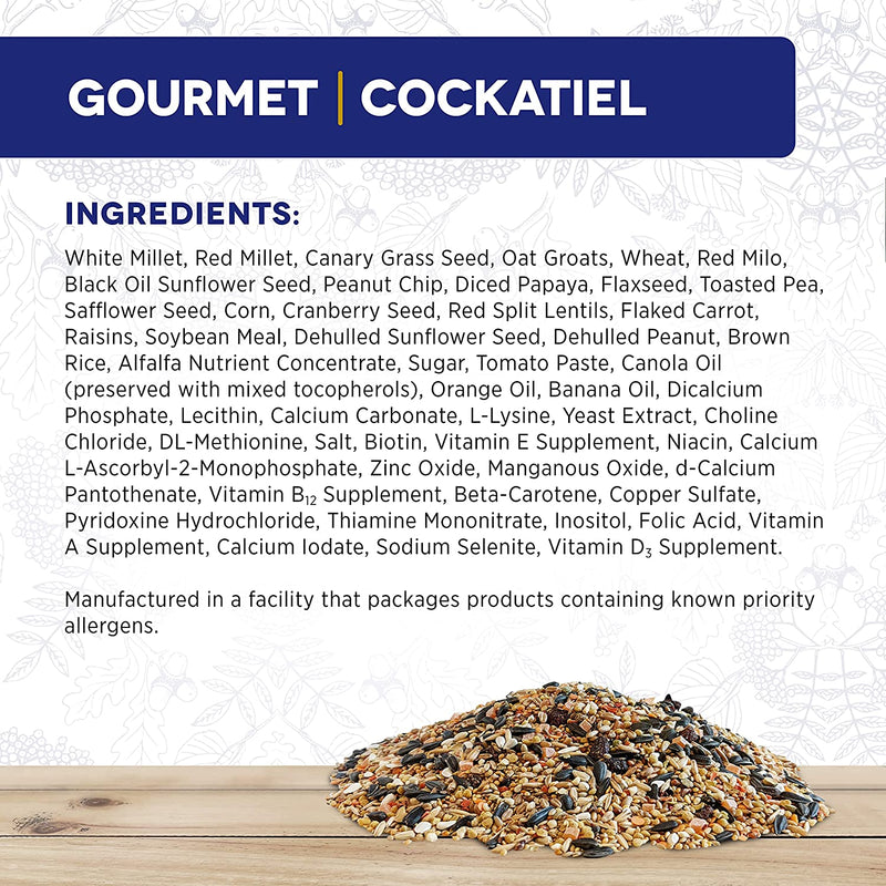Gourmet Premium Seed Mix - Cockatiels

