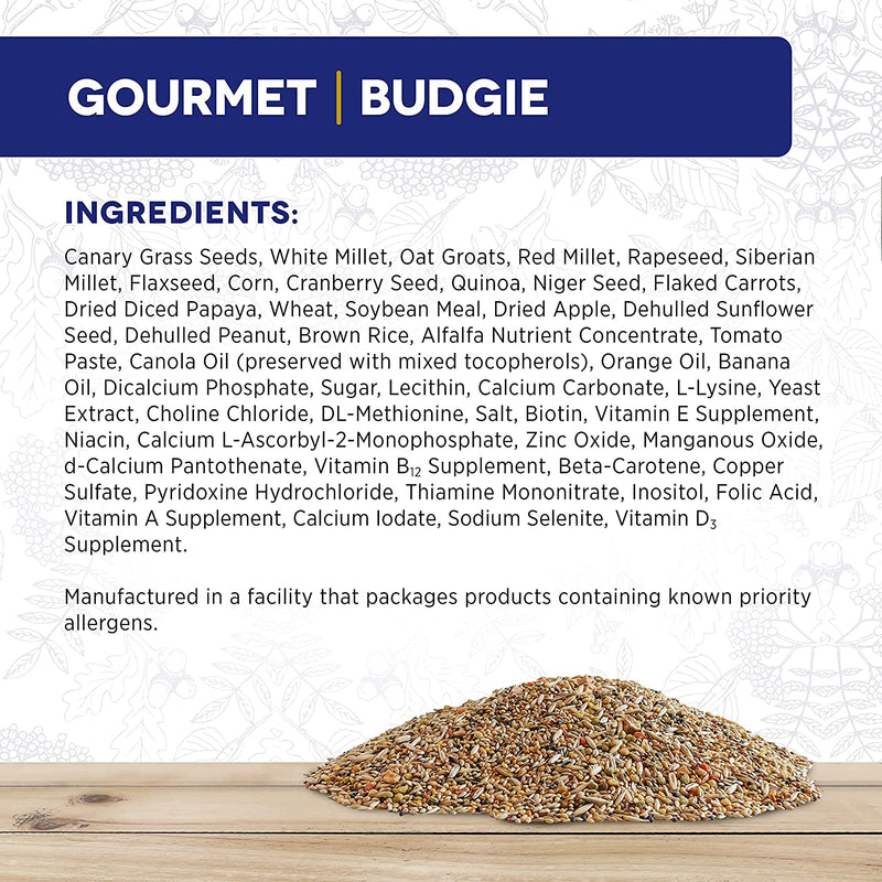 Gourmet Premium Seed Mix - Budgies
