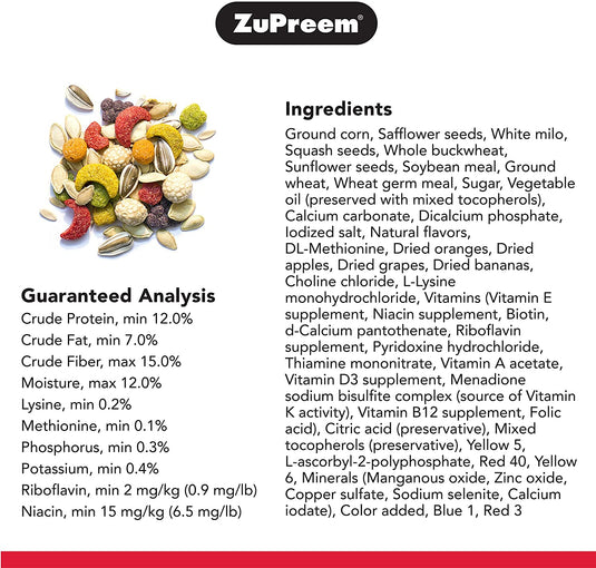 ZuPreem Sensible Seed Enrichment Mix for Parrot/Conure