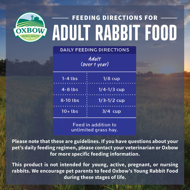 Oxbow Essentials Adult Rabbit Food
