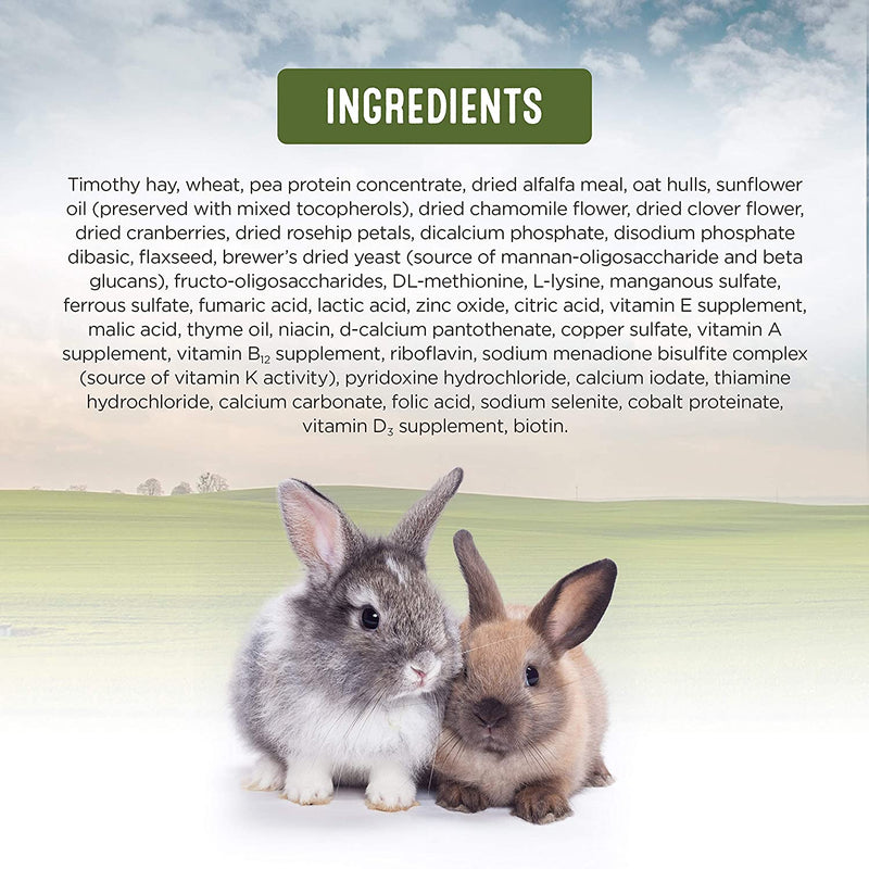 Living World Green Botanicals Juvenile Rabbit Food - 65350
