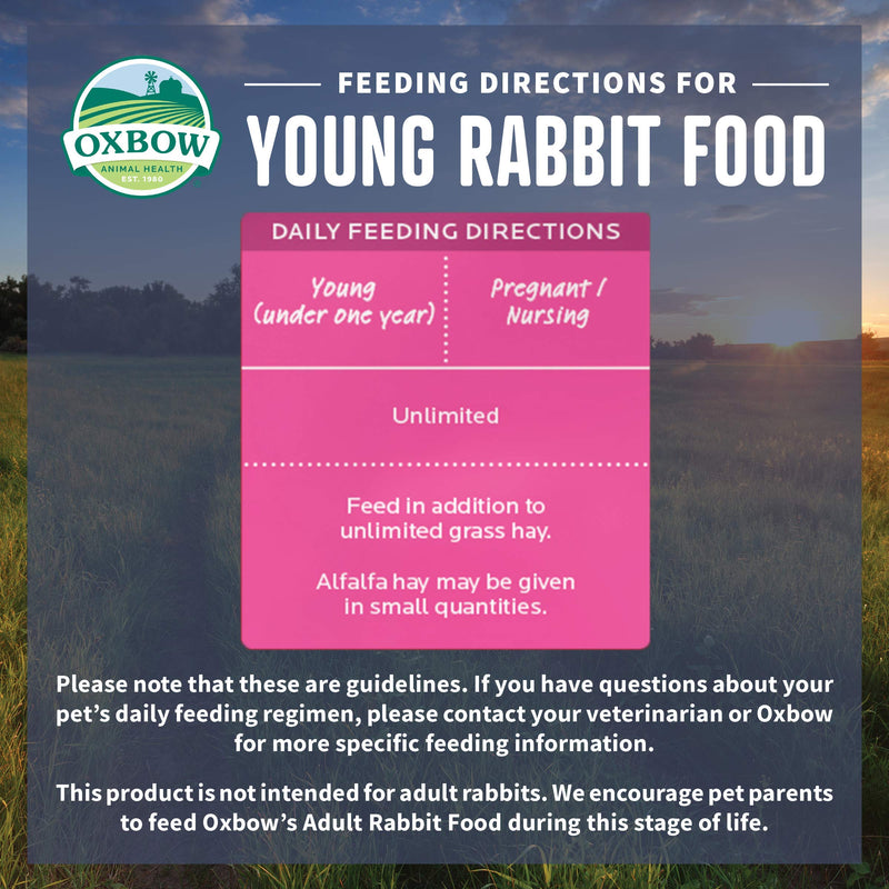 Oxbow Garden Select Young Rabbit Food 4 lbs
