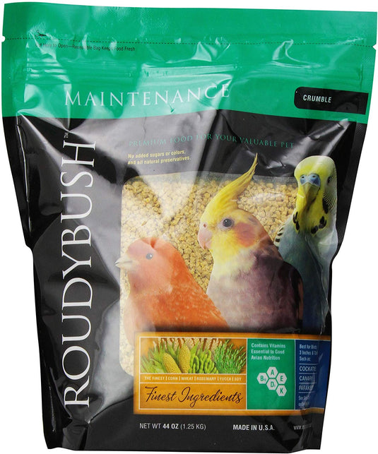 Roudybush Daily Maintenance Bird Food Crumble Pellets