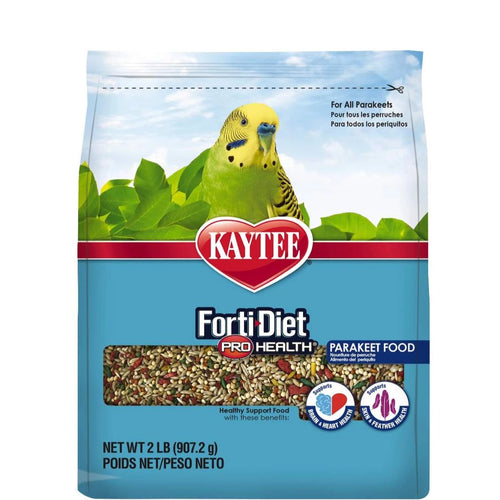 Kaytee Forti Diet Pro Health Parakeet Food - Exotic Wings and Pet Things