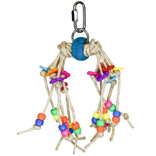 Billy Bird Toys Hemp Mop Bird Enrichment - 4016