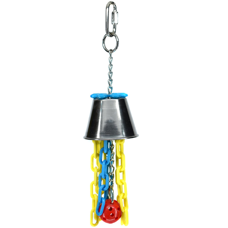 Billy Bird Cup 'n' Chain Bird Toy SS - 402 - Exotic Wings and Pet Things
