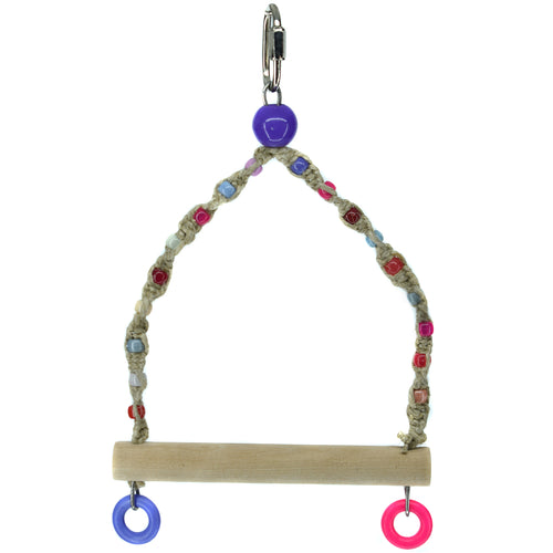 Billy Bird Macrame Swing - 2019 - Exotic Wings and Pet Things