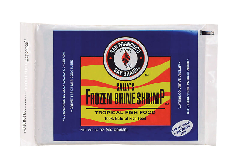 Frozen Brine Shrimp Fish Food- 32 oz
