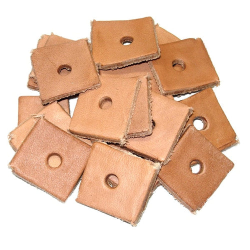 Zoo-Max Assorted Veggie Tanned Leather Various Toy Parts - Squares 🍁