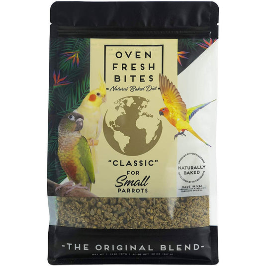 Caitec Oven Fresh Bites Classic Formula Bird Food - Baked Avian Diets