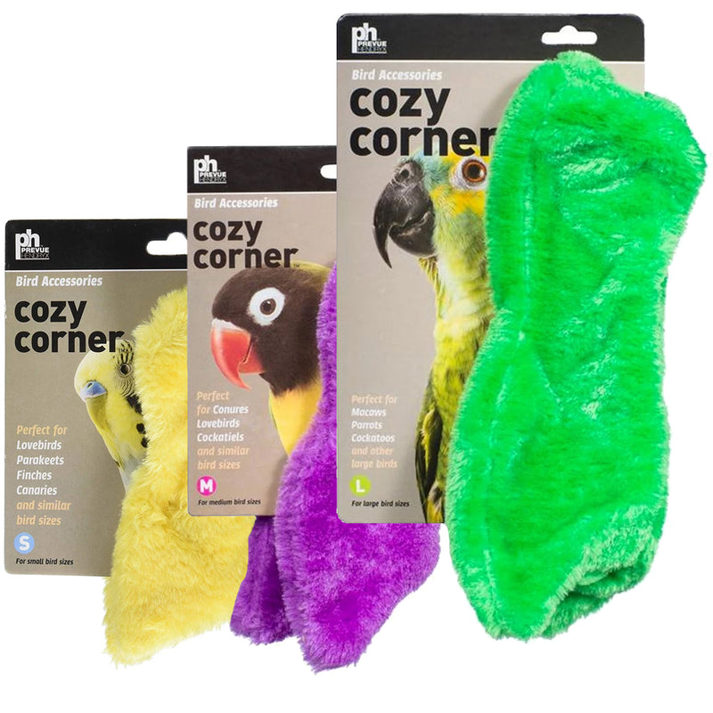 Prevue Hendryx Cozy Corners (Assorted Colours) - Exotic Wings and Pet Things
