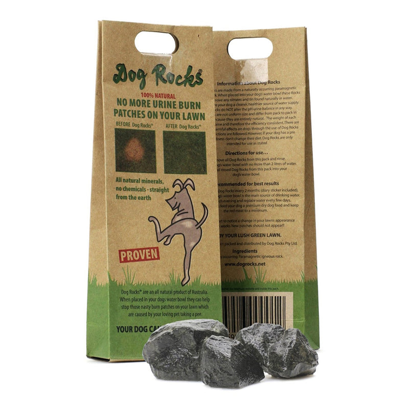 Dog Rocks Lawn Savers no Pet Burn Patches!
