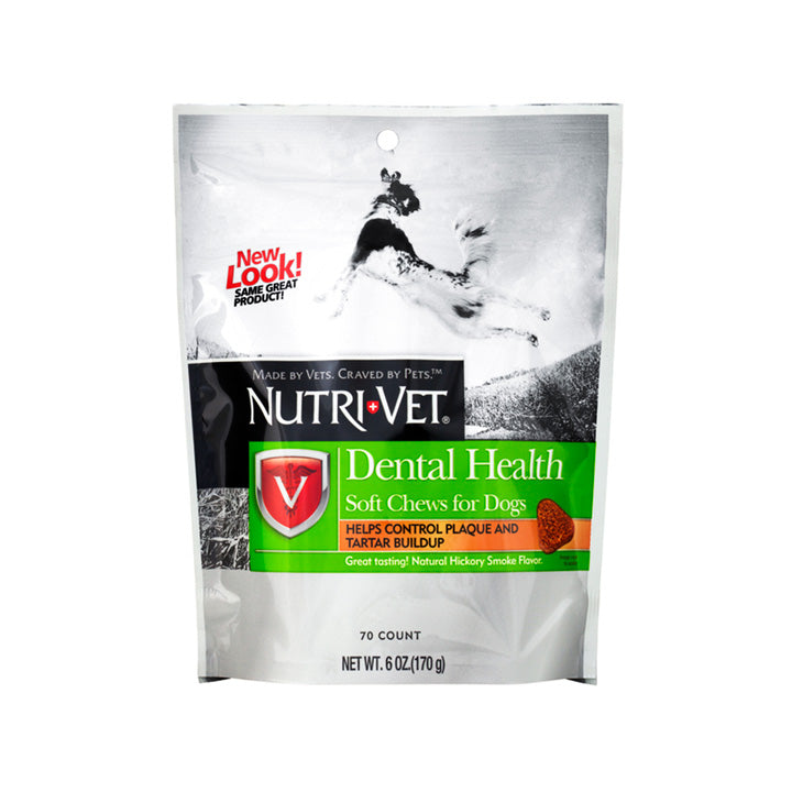 Nutri-Vet Dental Health Soft Chews 6oz
