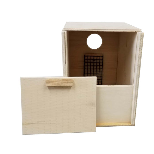 Cockatiel Nest Box - 12"H x 9"W x 11.5"L