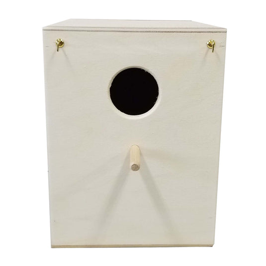 Cockatiel Nest Box - 12"H x 9"W x 11.5"L