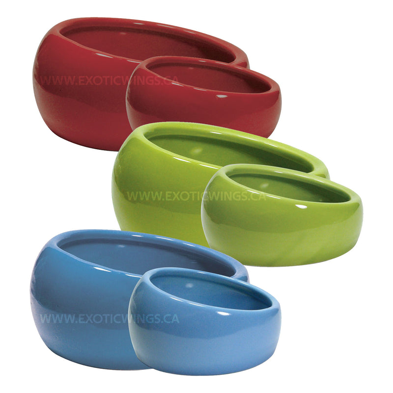 Living World Ergonomic Small Pet Dish SM - LG
