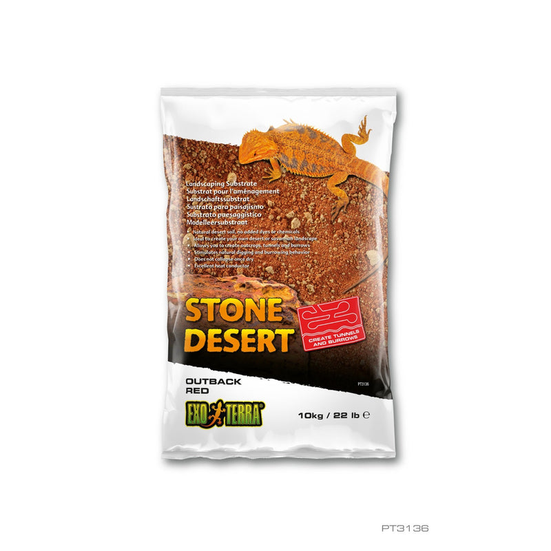 Exo Terra Reptile Stone Desert - Outback Red Stone
