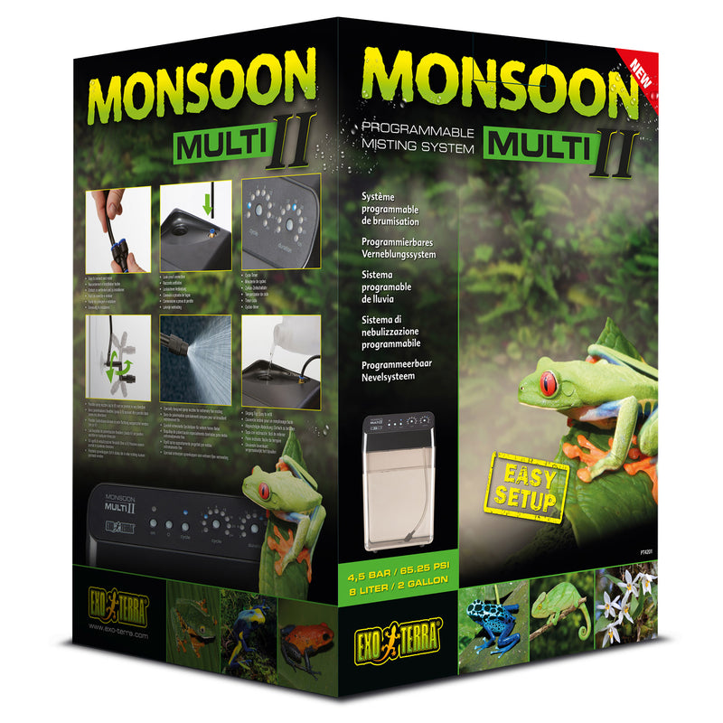 Monsoon Multi II (v2) Programmable High Pressure Misting System
