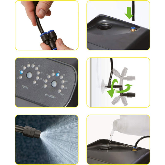 Monsoon Multi II (v2) Programmable High Pressure Misting System