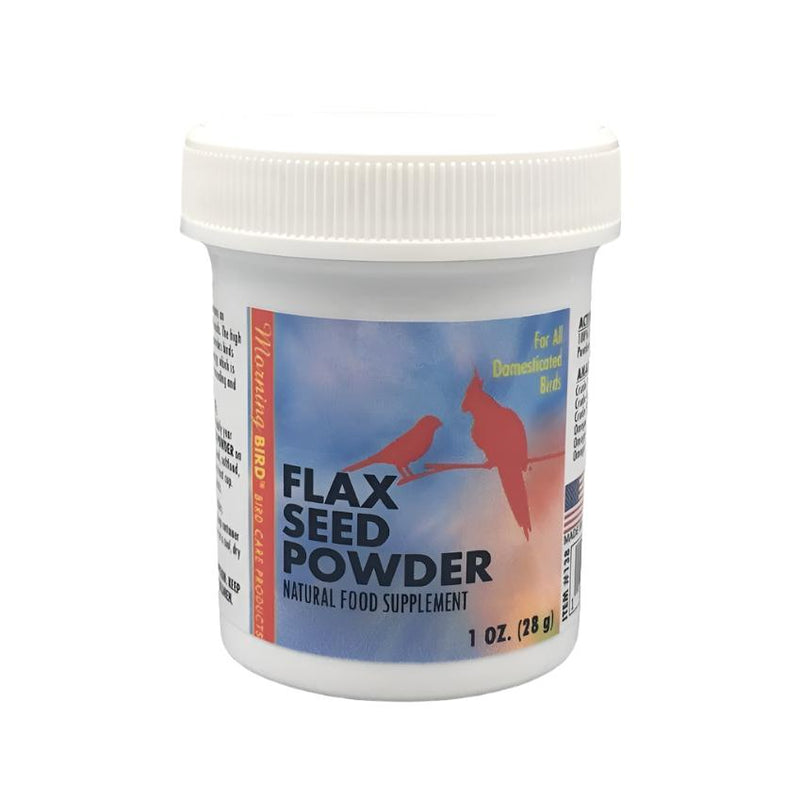 Morning Bird Flex Seed Powder Natural Food Supplement - 1 oz
